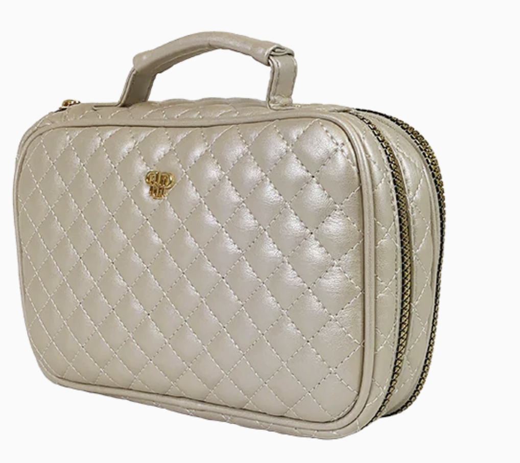 PurseN Lexi Travel Organizer Pearl Quilted