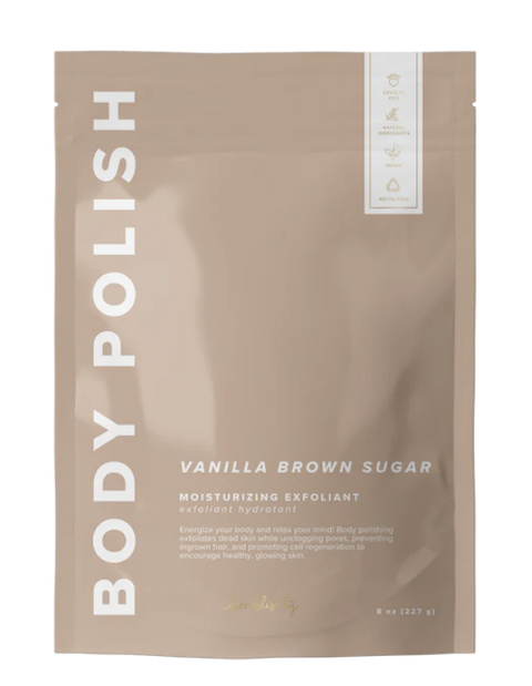Body Polish Vanilla Brown Sugar Moisturizing Exfoliant