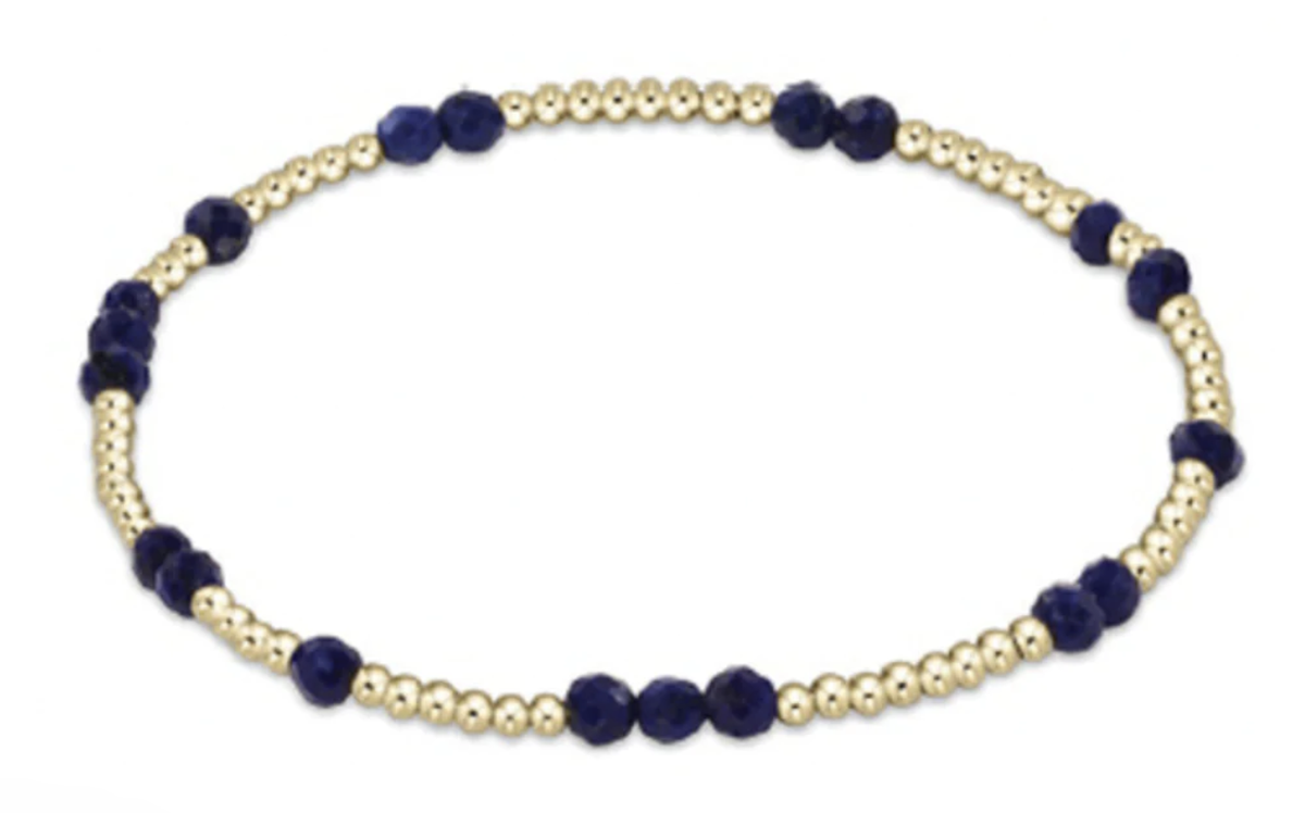 Hope Unwritten Gemstone Bracelet Lapis