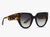 Diff Sunglasses Ivy Matte Black Polarized.