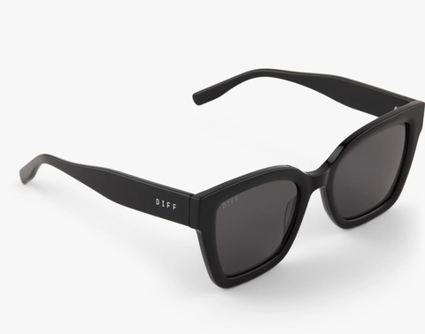 Diff Sunglasses Rhys Black & Grey Polaraized