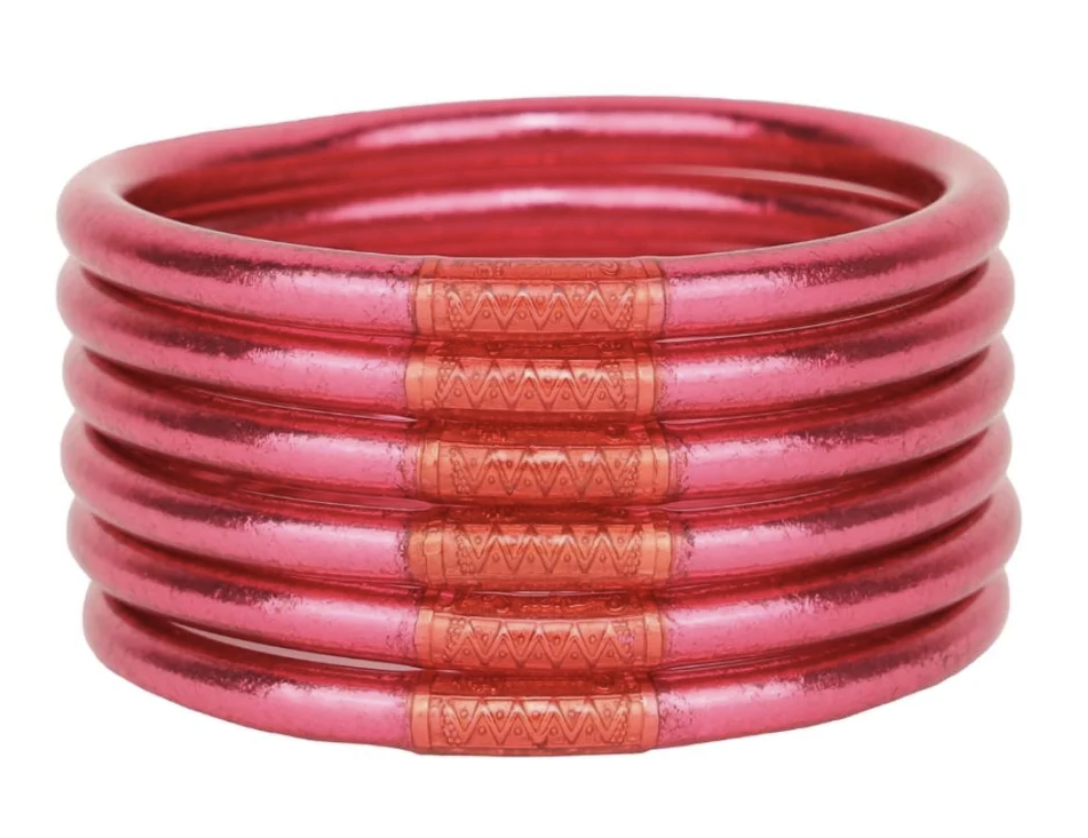 BuDhaGirl Pink Serenity Prayer Bracelet