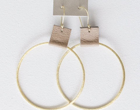Grayson Earring Taupe