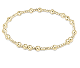 E Newton Hope Unwritten 6mm Bead Bracelet Gold