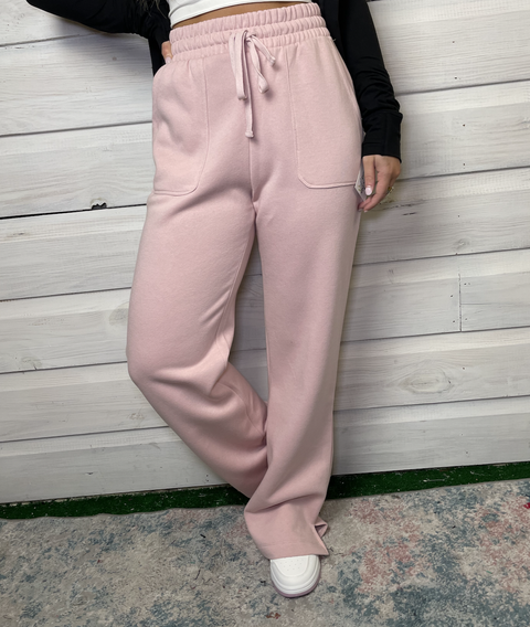 Accord French Terry Pants Pink