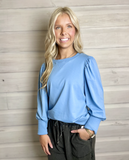 Another Love Tara Sweatshirt Blue