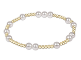E Newton Extends Hope Unwritten 6mm Bead Bracelet Pearl