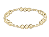 E Newton Extends Classic Joy Pattern 6mm Bead Gold