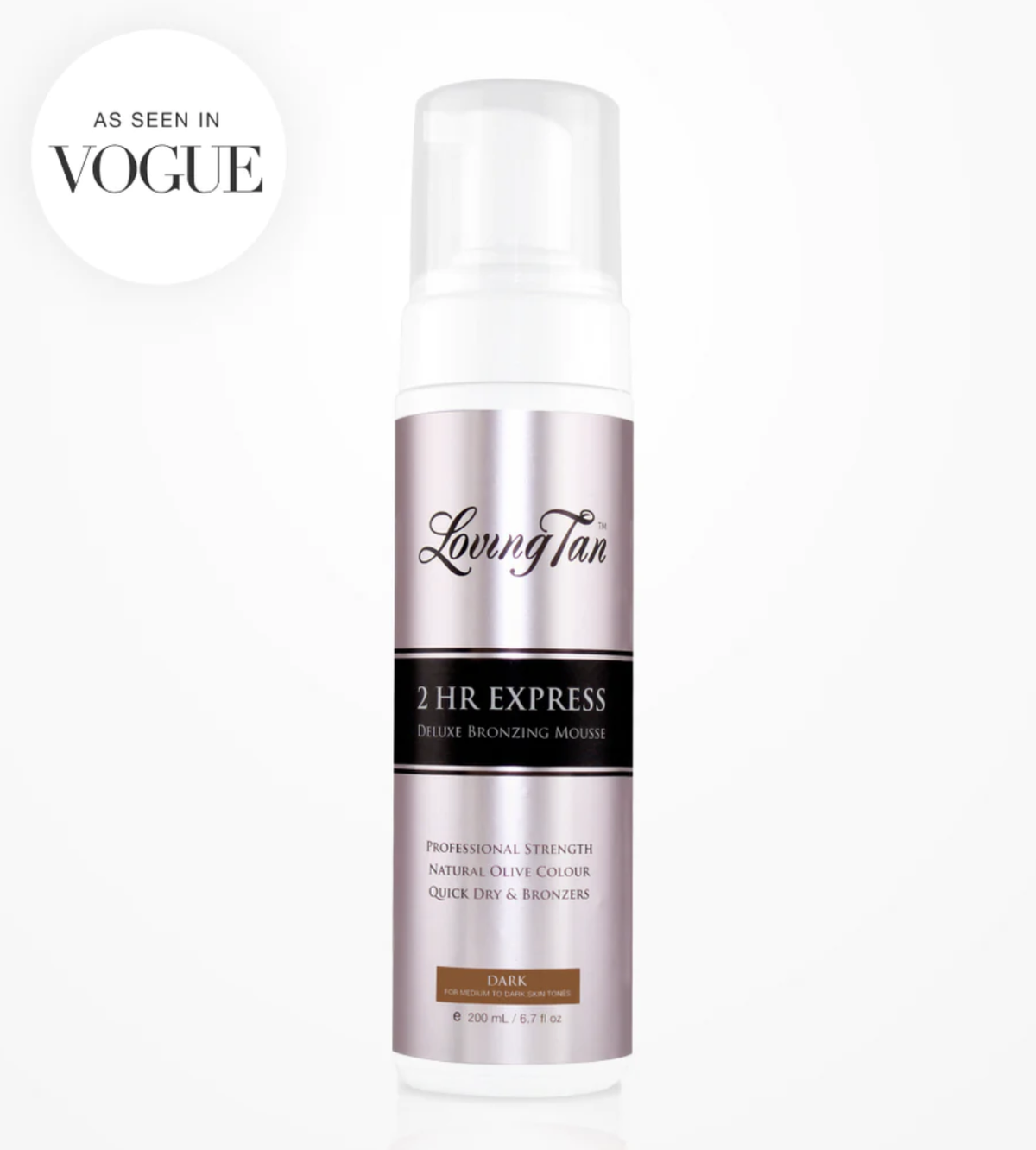 Loving Tan 2 HR Express Mousse Dark 200 ML
