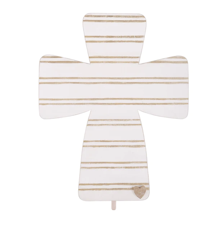 Glory Haus White Cross Topper