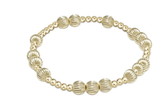 E Newton Extends Hope Unwritten Dignity 6mm Bead Gold