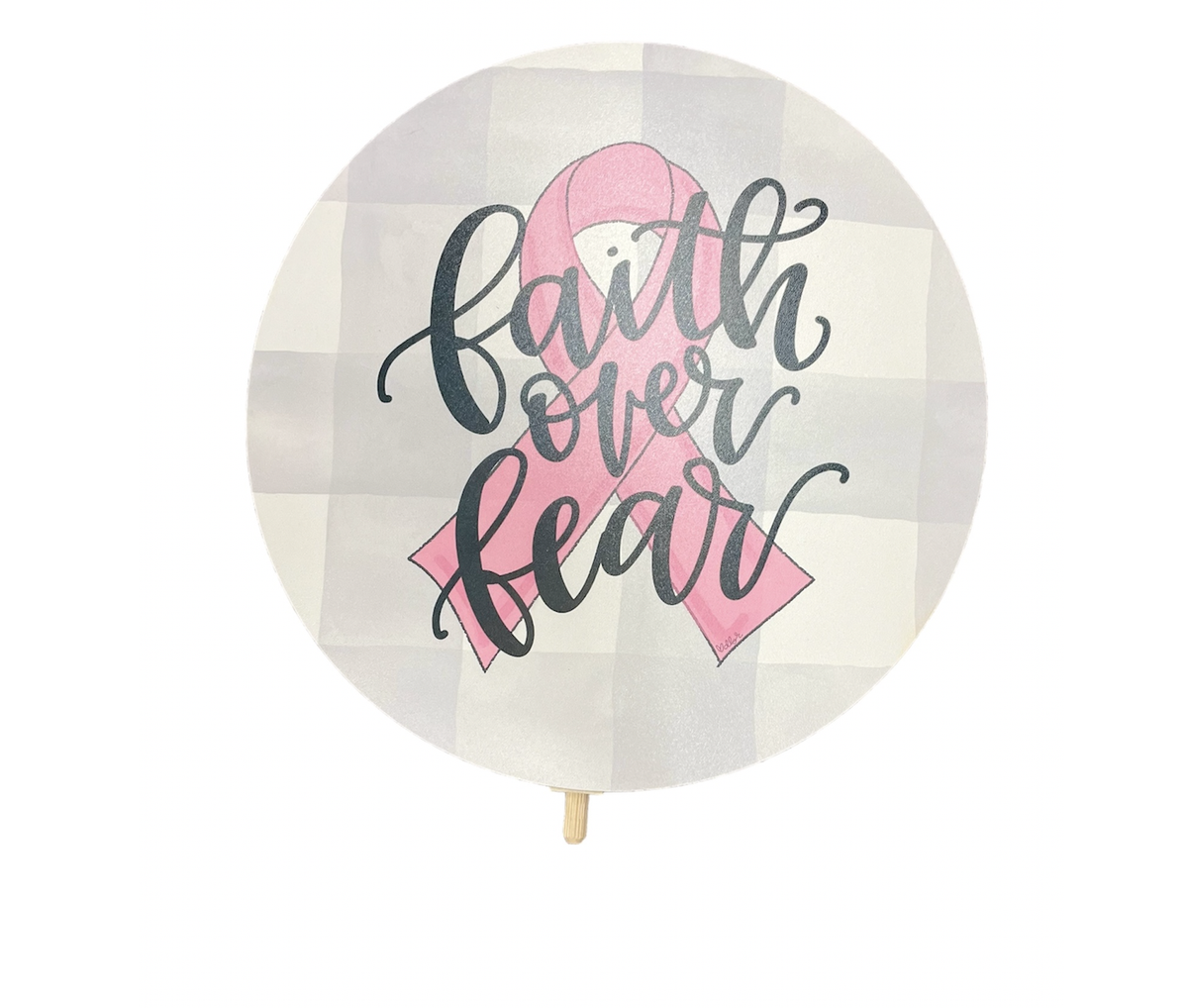 Faith over Fear 12" Topper