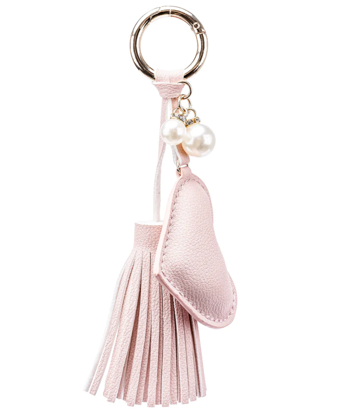 Hollis Dusty Rose Heart Keychain 4 Colors