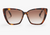 Diff Becky IV Sunglasses Amber Tortoise & Brown Polarized