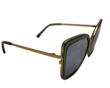 Diff Clarisse Sunglasses Sage Crystal Grey