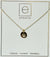 E Newton 16" Necklace Gold Paw Print Small Gold Disc.